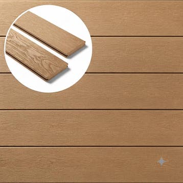 Composiet Vlonderplanken Massief 400cm | 23mm | Vlonder, Ophalen of Verzenden, Nieuw, Composiet