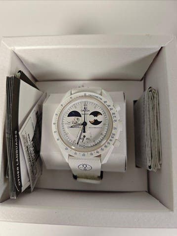 Omega x Swatch - MoonSwatch Mission to Earthphase - Zonder, Nieuw