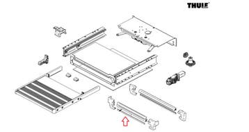 Thule Slide-Out Ducato V16 Front Protection 550 20, Nieuw