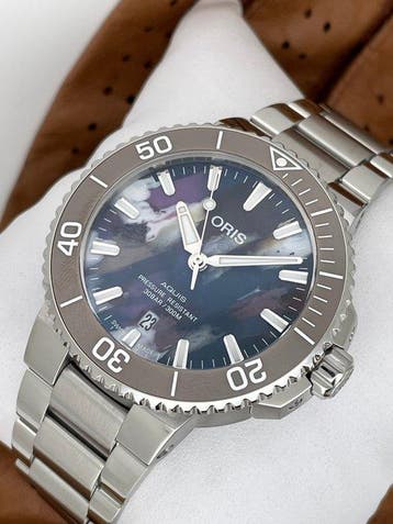 Oris - Aquis Date Upcycle Automatic - 01 733 7766 4150-Set -, Nieuw