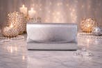 Zilveren tasje - clutch, Ophalen of Verzenden, Nieuw, Avondtasje