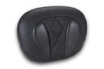 Mustang Deluxe Diamond Touring Sissy Bar Pad Black w/Black, Ophalen of Verzenden
