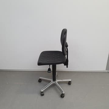 Labkoo medische werkstoel - PU kunststof zwart - ihv 43-57 c, Ophalen of Verzenden, Nieuw