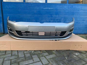 Golf 7 Voorbumper bumper acc 6x pdc LB7W Tungsten Silver..., Auto-onderdelen, Nieuw
