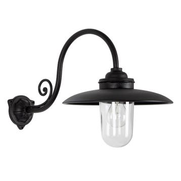 Rhone Gietijzeren Stallamp Zwart Buitenverlichting, Tuin en Terras, Buitenverlichting, Verzenden, Nieuw