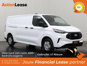 Ford Transit Custom 20TDCi Wit occasion, Auto's, Bestelauto's, Zwart, Wit, Nieuw, Ford