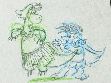 Hanna-Barbera - Originele animatie-tekening - The, Nieuw in verpakking