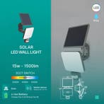 LED Solar Tuinverlichting met Sensor - Wandlamp op, Ophalen of Verzenden, Nieuw, Hanglamp, Led