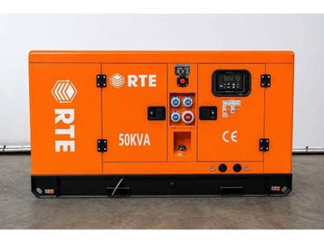 Veiling: Generator RTE 7121 Diesel 50kVA 2026 Nieuw, Ophalen