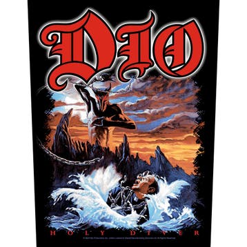 Dio - Holy Diver - Backpatch officiële merchandise, Ophalen of Verzenden, Nieuw, Kleding