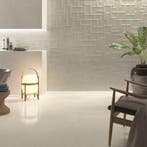 Wandtegel Cristacer Serena Blanco Relieve 45x90cm (prijs per, Doe-het-zelf en Verbouw, Tegels, Ophalen of Verzenden, Nieuw