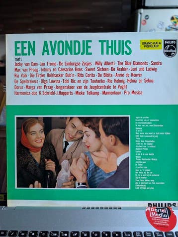 Diversen - Een Avondje Thuis, Cd's en Dvd's, Vinyl | Nederlandstalig, Ophalen of Verzenden, Gebruikt