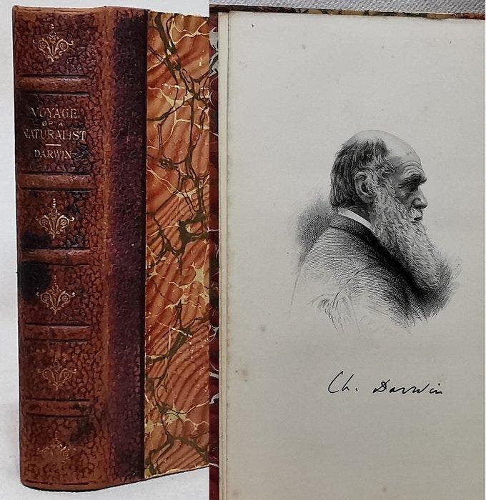 Charles Darwin - Journal of Researches into the Natural, Antiek en Kunst, Antiek | Boeken en Bijbels