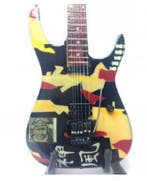 Miniatuur ESP Kamikaze 1 gitaar met gratis standaard, Ophalen of Verzenden, Nieuw, Pop, Beeldje of Miniatuur