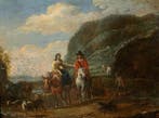 Atelier de Pieter Snyers (1681-1752) - Promenade galante sur