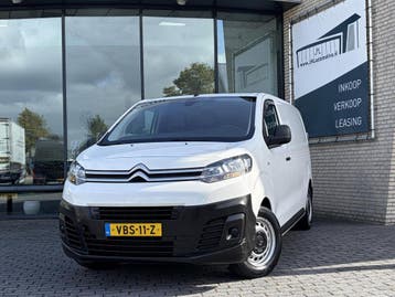 Citroën Jumpy 1.6 BlueHDI*NAVI*HAAK*A/C*CRUISE*3-PERS*CARPLA, Stof, Gebruikt, Euro 6, Overige kleuren