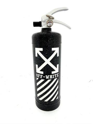 Kevin Art - Fire extinguisher Off White Splash