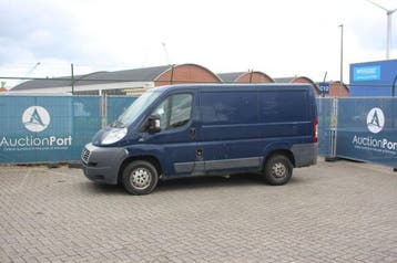 Veiling: Bestelwagen Fiat Ducato Diesel 115pk 2014 (Marge), Gebruikt, Blauw, Fiat, Handgeschakeld