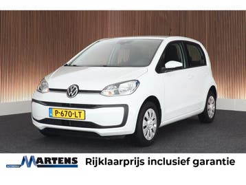 Volkswagen up! | Zakelijke Lease v.a. €216.42 pm, Automaat, Stof, Gebruikt, Wit