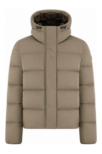 Napapijri Jas in maat XS Beige, Napapijri, Verzenden, Zo goed als nieuw, Beige