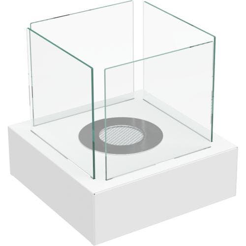 Bio Ethanol Tafelhaard Tango 3 White, Huis en Inrichting, Haarden