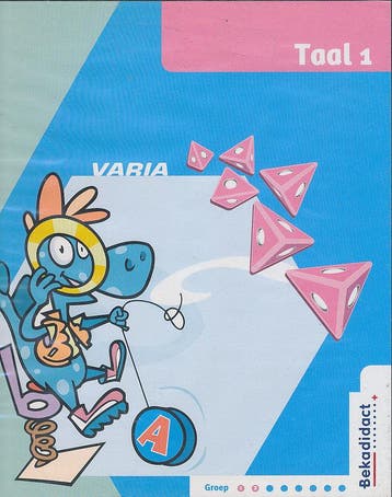 Varia voor kleuters Taal 1 groep 1-2, Boeken, Verzenden, Nieuw