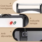 Tosti apparaat - Tosti ijzer - Contactgrill - Grill apparaat, Witgoed en Apparatuur, Contactgrills, Verzenden, Zo goed als nieuw