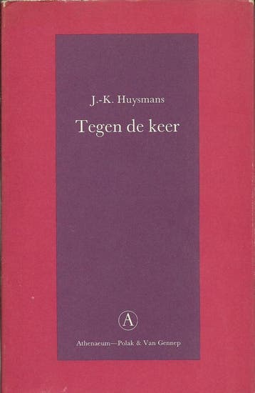 Tegen de keer / Grote belletrie serie - J.-K. Huysmans, Verzenden, Gelezen, J.-K. Huysmans