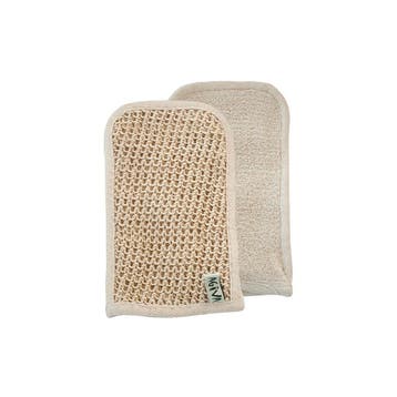 Puur massage sisal vezel bad en douche handschoen - loofah, Nieuw