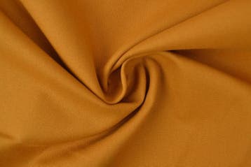Katoen canvas 350 g/m² Donker okergeel - rol 10 meter, Verzenden, Nieuw