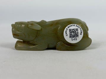 jade sculptuur - jade - China