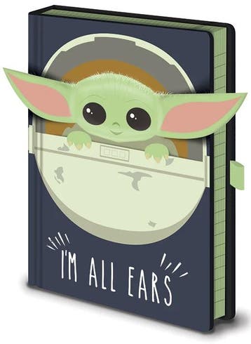 Star Wars The Mandalorian Im All Ears Premium A5 Notebook, Verzamelen, Ophalen of Verzenden, Nieuw