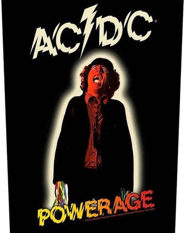 AC/DC - Powerage - Rugpatch officiële merchandise, Ophalen of Verzenden, Nieuw, Kleding