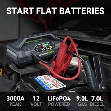 Lokithor JA3000 PRO LiFePO4 3000A Jumpstarter +, Verzenden, Nieuw