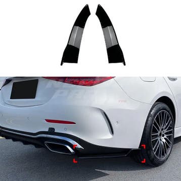 Rear Side Splitters Voor Mercedes C Class S206/W206 AMG Line, Ophalen of Verzenden, Nieuw