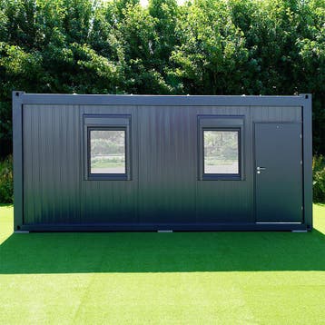 6 x 3 kantoorunit met keuken en toilet. Hoge kwaliteit