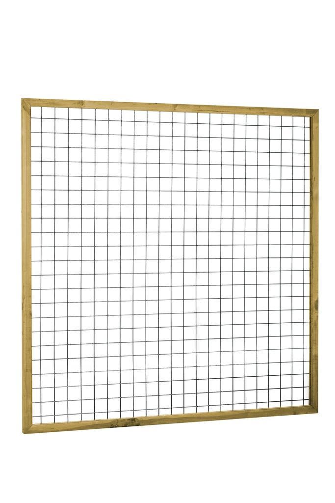 Grenen Eco Gaastrellis In Raamwerk 180 x 180 cm, Tuin en Terras, Schuttingen