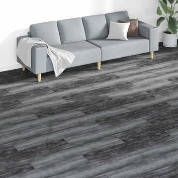 vidaXL Vloerplanken Licht- en donkergrijs 5,26 m² 18 st PVC, Verzenden, Nieuw