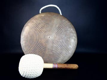 Handmade - Antique Japanese Dora  Gong, c. 1800s – Thick,, Nieuw