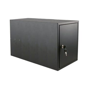 STOER! Berlijn 500mm post inbouwkast met deurtje - antraciet, Verzenden, Nieuw