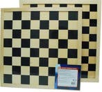Schaak / Dambord Zwart (40 cm) | HOT Games -, Verzenden, Nieuw