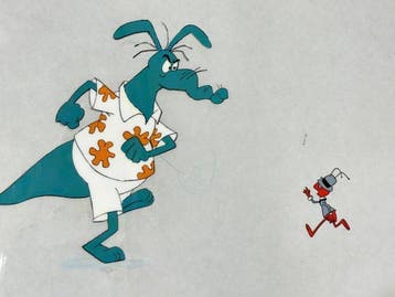 DePatie–Freleng - 2 Originele animatiecels en tekeningen -, Nieuw in verpakking