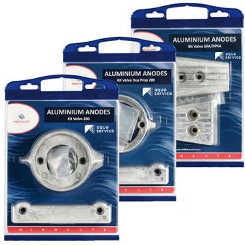 Anodekit ALUMINIUM voor Volvo Penta 280 Duo Prop, Ophalen of Verzenden, Nieuw, Zeilboot of Motorboot