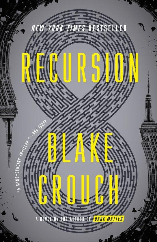 9781524759797 Recursion Blake Crouch, Boeken, Romans, Nieuw, Verzenden