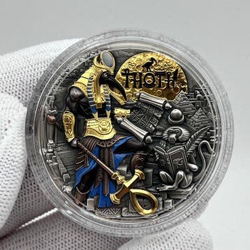 Niue. 5 Dollars 2025 – Thoth – 2 oz Silver coin – Ag .999 –