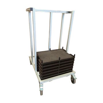 Systeemwagen, pcb system cart, 110x67x80cm, 4 zwenkwielen, Ophalen of Verzenden, Overige typen, Emtrade NL