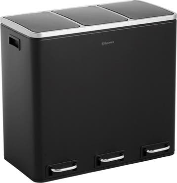 Homra Prullenbak Sparq 54L - Zwart, Verzenden, Nieuw