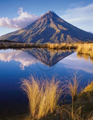 Kunstdruk Popp-Hackner - Mt. Egmont 70x90cm, Verzenden, Nieuw