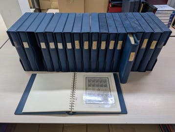 Lindner 1960/2008 - Lindner voordruk abums Europa CEPT, Gestempeld