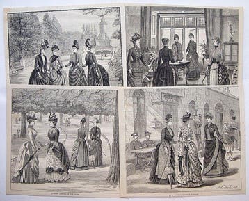 The Girls Own Paper - Wood Fashion & Lifestyle Engravings -